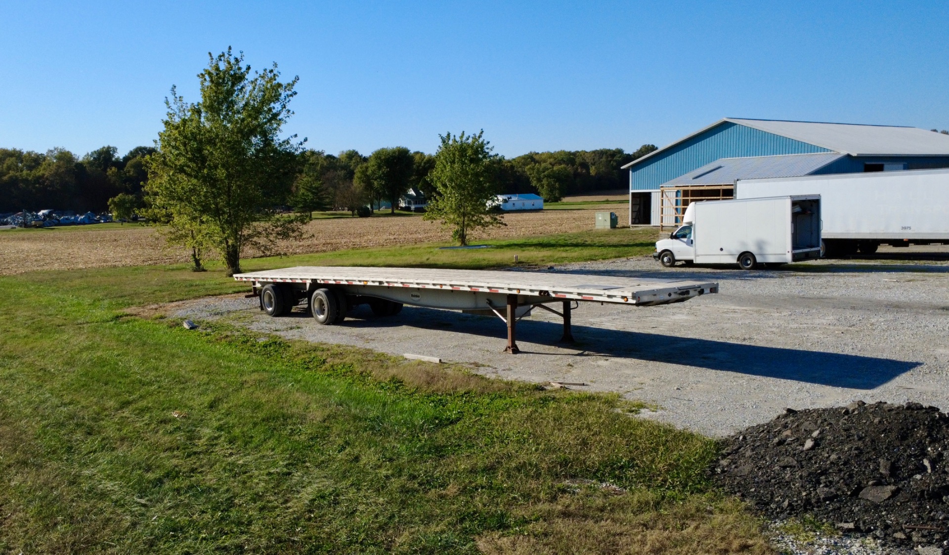 2005 Reinke 53’ Aluminum Flatbed, photo 2